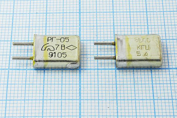Кварцевый резонатор 8,5 МГц - 8500 HC25U 15 50/-60~85C РГ05МА-14ЕТ 1Г