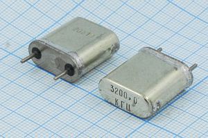 Кварцевый резонатор 3,2 МГц - 3200 HC6U БА 1Г Кварцевый резонатор 3,2 МГц - 3200 HC6U БА 1Г