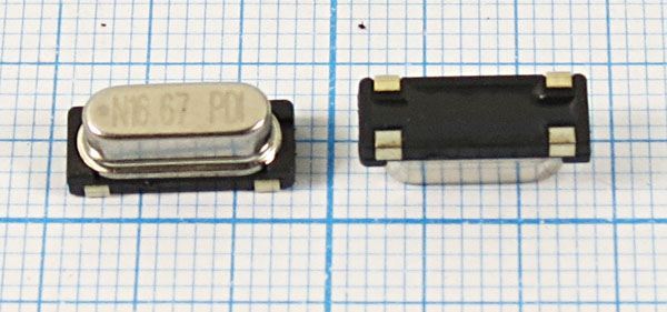 Кварцевый резонатор 16,67 МГц - 16670 SMD13050M4 20 50 100/0~70C L6 1Г PDI