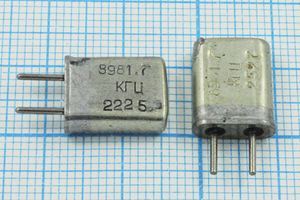 Кварцевый резонатор 8,9817 МГц - 8981,7 HC25U МА 1Г Кварцевый резонатор 8,9817 МГц - 8981,7 HC25U МА 1Г