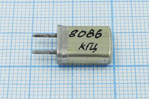 Кварцевый резонатор 8,086 МГц - 8086 HC25U МА 1Г (8086 КГЦ) Кварцевый резонатор 8,086 МГц - 8086 HC25U МА 1Г (8086 КГЦ)