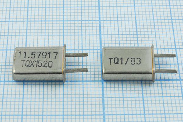 Кварцевый резонатор 11,57917 МГц - 11579,17 HC42U 32 ХСР 1Г (TQX1520)