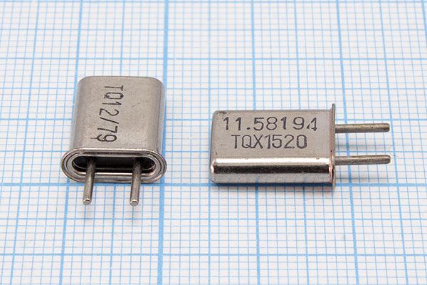 Кварцевый резонатор 11,58194 МГц - 11581,94 HC42U 32 ХСР 1Г (TQX1520)