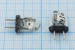 Кварцевый резонатор 12,8 МГц - 12800 КА 5 5/-10~60C К1-4АК 1Г