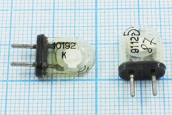 Кварцевый резонатор 10,192 МГц - 10192 КА 1Г