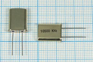 Кварцевый резонатор 10,5 МГц - 10500 HC49U S 1Г (10500 KHz) Кварцевый резонатор 10,5 МГц - 10500 HC49U S 1Г (10500 KHz)