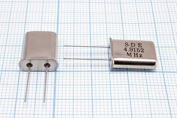 Кварцевый резонатор 4,9152 МГц - 4915,2 HC49U 49U[SDE] 1Г (SDE)