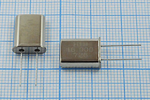 Кварцевый резонатор 16 МГц - 16000 HC49U 32 30 30/-20~70C HC-49U[HIB] 1Г
