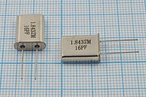 Кварцевый резонатор 1,8432 МГц - 1843,2 HC49U 16 20 30/-20~70C 49U[STE] 1Г (16PF