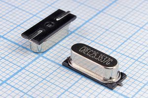 Кварцевый резонатор 25,3537 МГц - 25353,7 SMD49S4 18 20 20/-20~70C XSD 1Г CREC Кварцевый резонатор 25,3537 МГц - 25353,7 SMD49S4 18 20 20/-20~70C XSD 1Г CREC