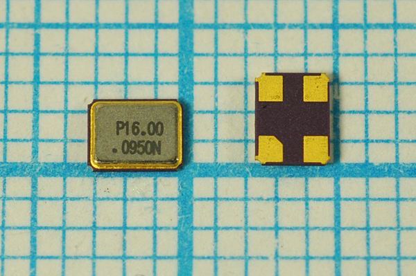 Кварцевый резонатор 16 МГц - 16000 SMD03225C4 9 15 10/-40~85C C3 1Г