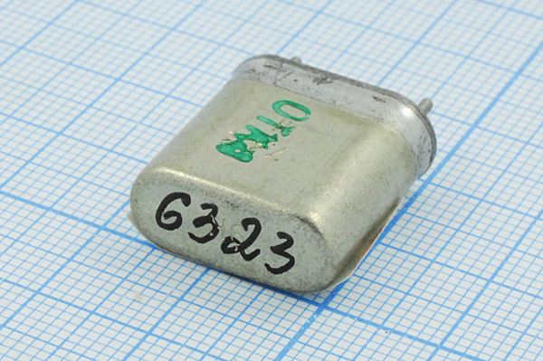 Кварцевый резонатор 6,323 МГц - 6323 HC6U БА 1Г