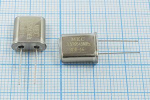 Кварцевый резонатор 3,579545 МГц - 3579,545 HC49U1 16 25 HC49T 1Г +SL (MEC) Кварцевый резонатор 3,579545 МГц - 3579,545 HC49U1 16 25 HC49T 1Г +SL (MEC)