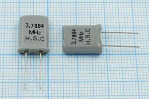 Кварцевый резонатор 3,7864 МГц - 3786,4 HC49U 16 1Г +SL (HSC) Кварцевый резонатор 3,7864 МГц - 3786,4 HC49U 16 1Г +SL (HSC)