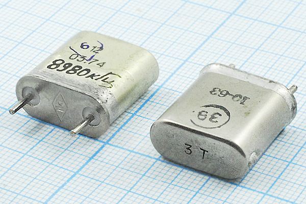 Кварцевый резонатор 8,98 МГц - 8980 HC6U БА 1Г