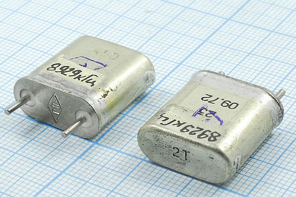 Кварцевый резонатор 8,929 МГц - 8929 HC6U БА 1Г
