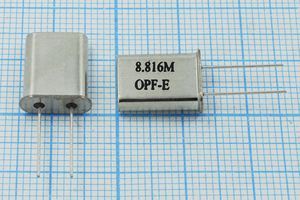 Кварцевый резонатор 8,816 МГц - 8816 HC49U S 10 30/-40~85C 1Г (8.816M 0PF-E) Кварцевый резонатор 8,816 МГц - 8816 HC49U S 10 30/-40~85C 1Г (8.816M 0PF-E)