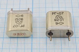 Кварцевый резонатор 3 МГц - 3000 HC6U 20 50/-60~85C РГ07БА-7ДУ 1Г