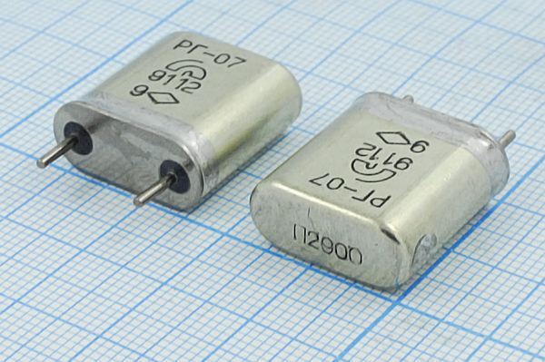 Кварцевый резонатор 2,9 МГц - 2900 HC6U 20 50/-60~85C РГ07БА-7ДУ 1Г
