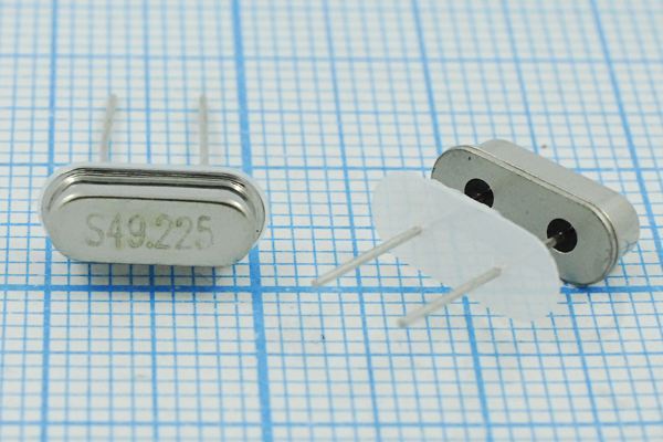 Кварцевый резонатор 49,225 МГц - 49225 HC49S3 S 10 50/-40~85C 49S[SDE] 3Г +IS