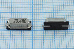 Кварцевый резонатор 20,48 МГц - 20480 SMD49S4 30 30 30/-20~70C 9S 1Г (20.480) Кварцевый резонатор 20,48 МГц - 20480 SMD49S4 30 30 30/-20~70C 9S 1Г (20.480)