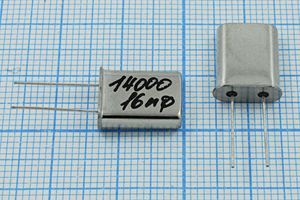 Кварцевый резонатор 14 МГц - 14000 HC49U 16 25 HC49U[MEC] 1Г бм