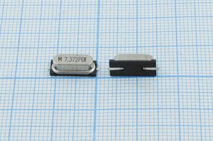 Кварцевый резонатор 7,3728 МГц - 7372,8 SMD49S4 13 10 15/-40~85C L4 1Г (7.372PDI Кварцевый резонатор 7,3728 МГц - 7372,8 SMD49S4 13 10 15/-40~85C L4 1Г (7.372PDI