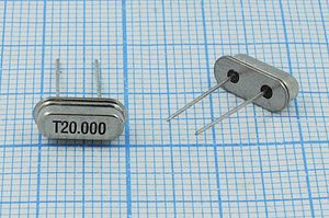 Кварцевый резонатор 20 МГц - 20000 HC49S3 16 30 50/-20~70C S[FT] 1Г(T20.000)