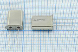 Кварцевый резонатор 6,15 МГц - 6150 HC49U S 30 40/-40~70C РП97МД-8ВТ 1Г Кварцевый резонатор 6,15 МГц - 6150 HC49U S 30 40/-40~70C РП97МД-8ВТ 1Г