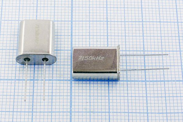 Кварцевый резонатор 7,15 МГц - 7150 HC49U S 30 40/-40~70C РП97МД-8ВТ 1Г