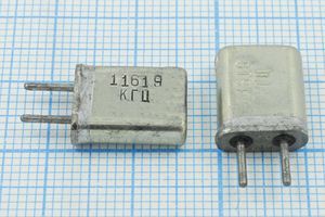 Кварцевый резонатор 11,619 МГц - 11619 HC25U МА 1Г Кварцевый резонатор 11,619 МГц - 11619 HC25U МА 1Г