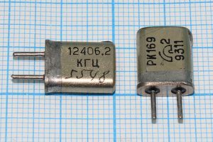 Кварцевый резонатор 12,4062 МГц - 12406,2 HC25U РК169МА 1Г