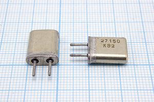 Кварцевый резонатор 27,15 МГц - 27150 HC25U 50 100/-30~60C МА-9БХ 1Г (27150 К92 Кварцевый резонатор 27,15 МГц - 27150 HC25U 50 100/-30~60C МА-9БХ 1Г (27150 К92