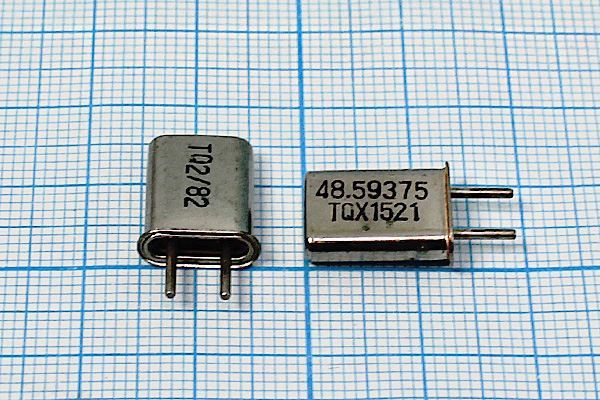Кварцевый резонатор 48,59375 МГц - 48593,75 HC42U 32 ХСР 3Г (TQX1521 48.59375)