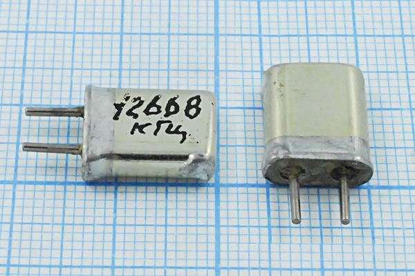 Кварцевый резонатор 12,668 МГц - 12668 HC25U МА 1Г (12668 кГц)