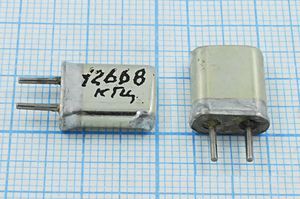 Кварцевый резонатор 12,668 МГц - 12668 HC25U МА 1Г (12668 кГц)