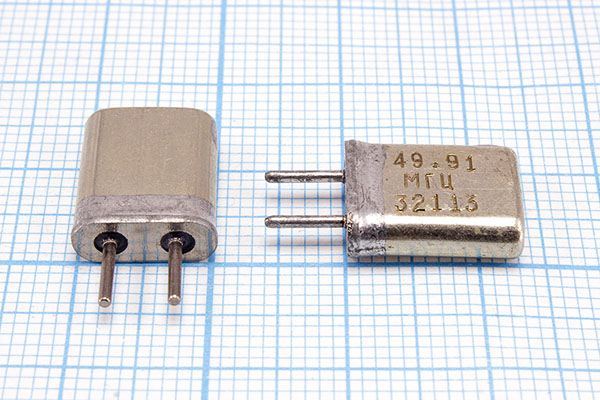 Кварцевый резонатор 49,91 МГц - 49910 HC25U МА 3Г (49,91МГц)