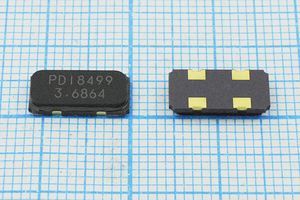 Кварцевый резонатор 3,6864 МГц - 3686,4 SMD12055C4 20 50 C1 1Г Кварцевый резонатор 3,6864 МГц - 3686,4 SMD12055C4 20 50 C1 1Г