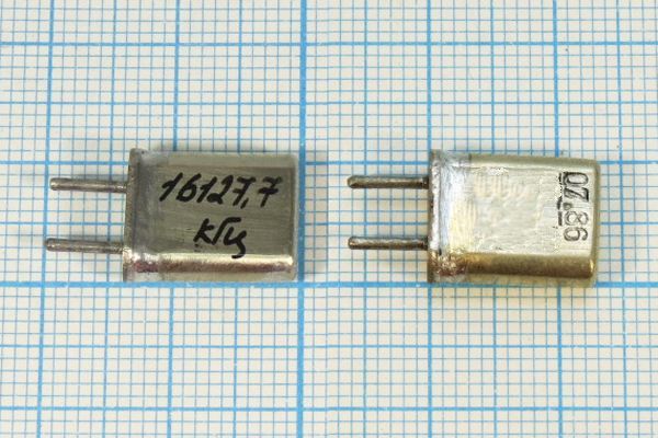 Кварцевый резонатор 16,1277 МГц - 16127,7 HC25U МА 1Г