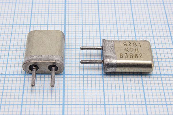 Кварцевый резонатор 9,281 МГц - 9281 HC25U МА 1Г
