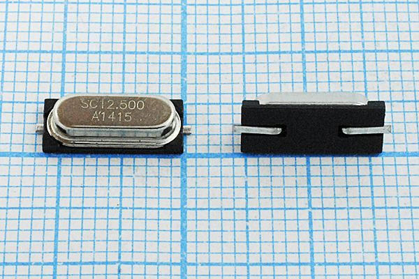 Кварцевый резонатор 12,5 МГц - 12500 SMD49S3 18 30 50/-20~70C SX-3 1Г