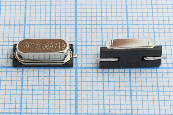 Кварцевый резонатор 15,36 МГц - 15360 SMD49S4 16 30 50/-20~70C SX-1 1Г