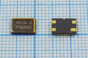 Кварцевый резонатор 24 МГц - 24000 SMD07050C4 20 50 50/-20~70C C7[PDI] 1Г