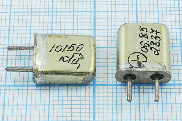 Кварцевый резонатор 10,15 МГц - 10150 МА1 12 1Г