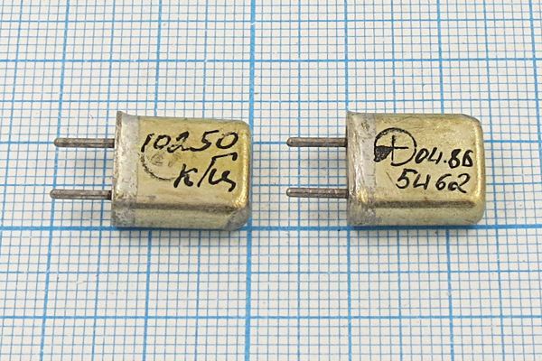 Кварцевый резонатор 10,25 МГц - 10250 МА1 12 1Г