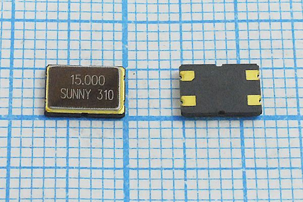 Кварцевый резонатор 15 МГц - 15000 SMD07050C4 20 20 30/-20~70C SX-7[SM] 1Г