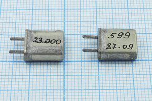 Кварцевый резонатор 23 МГц - 23000 HC50U S МА 1Г фильтровой