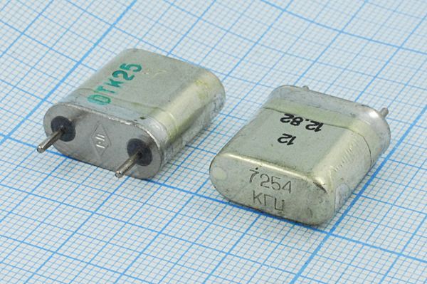 Кварцевый резонатор 7,254 МГц - 7254 HC6U 25 25/-10~60C БА-16БР 1Г