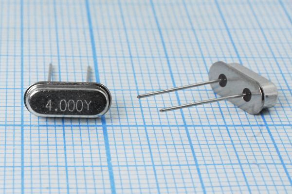 Кварцевый резонатор 4 МГц - 4000 HC49S3 18 30 50/-20~70C S[FT] 1Г (Y)