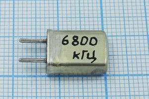 Кварцевый резонатор 6,8 МГц - 6800 HC25U МА 1Г